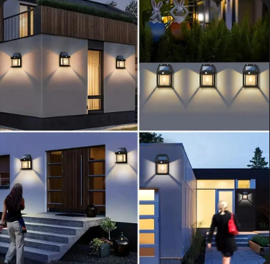Motion Sensor Solar Door Lights (Pack of 2)